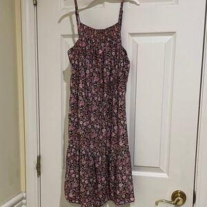 Old Navy dark floral girls Sundress size 14/16
